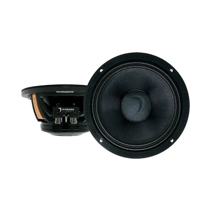 Diamond Audio Diamond Audio 6.5″ MSNEO Series High Output Neo Midrange Speakers (4Ω) - MS65NEO - Car Audio