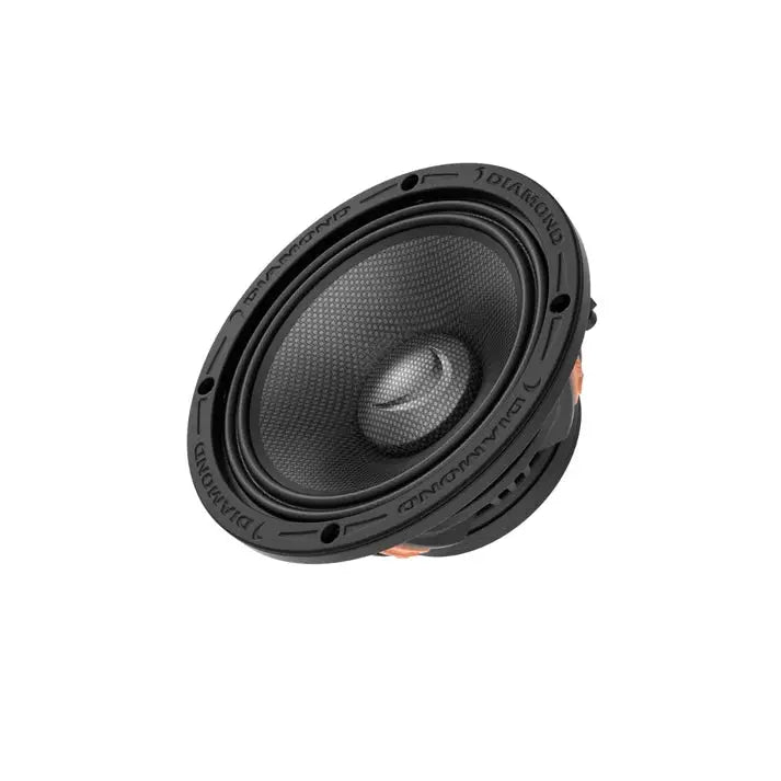 Diamond Audio Diamond Audio 6.5″ MSNEO Series High Output Neo Midrange Speakers (4Ω) - MS65NEO - Car Audio