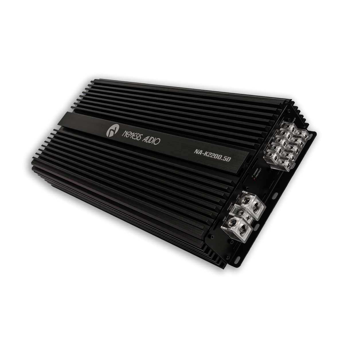 Nemesis Audio NA-K2200.5D 2200W 5-Channel Class D Monoblock Car Amplifier Made In Korea Team Series