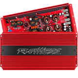 Ruthless Audio Ruthless Audio 5000.2 Red 2 Channel Amplifier - Car Audio