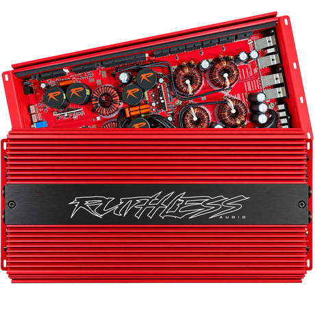 Ruthless Audio Ruthless Audio 5000.2 Red 2 Channel Amplifier - Car Audio