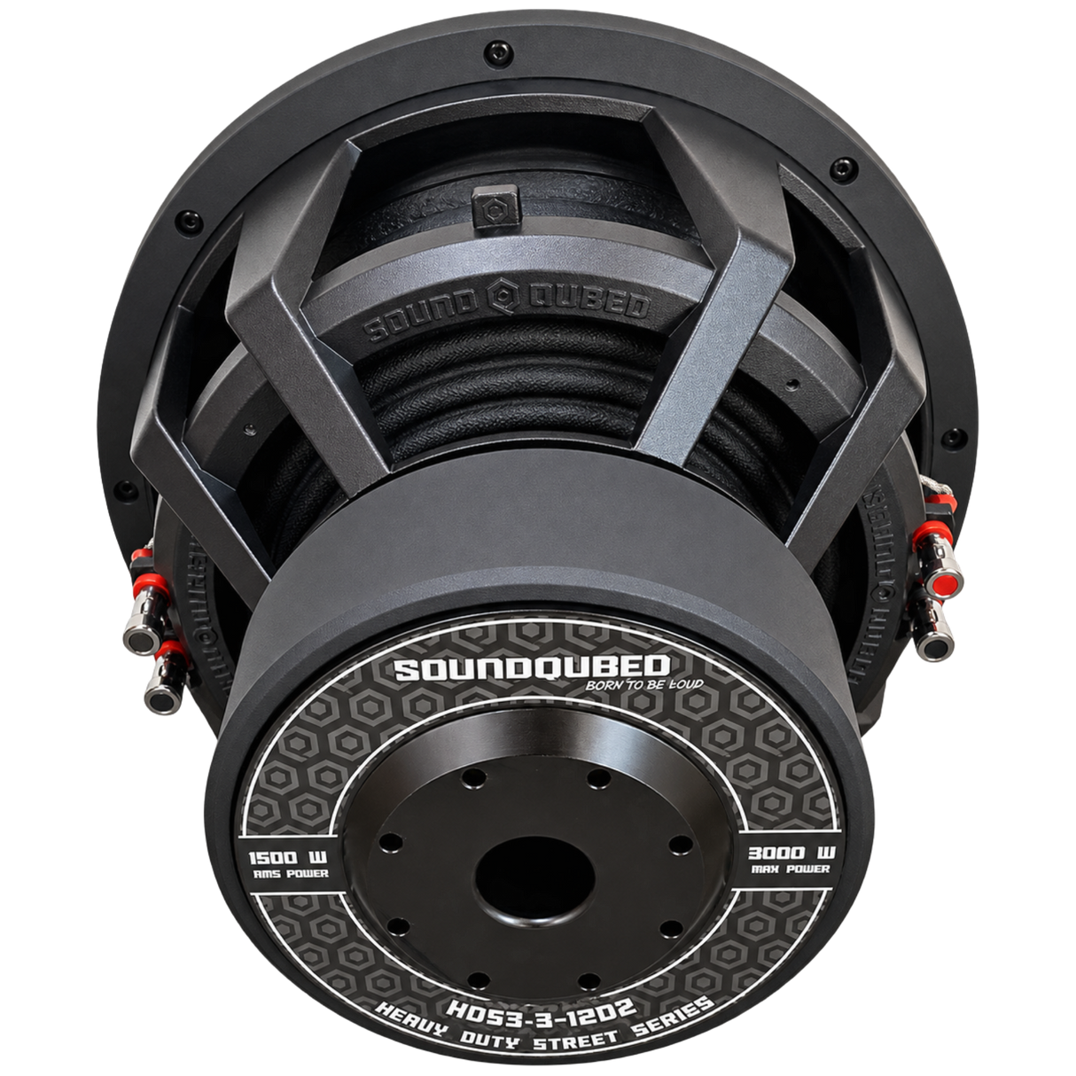 SoundQubed Soundqubed HDS3.3 Series 12" Subwoofer 1,500 Watts RMS D2/D4 - Car Audio
