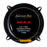 American Bass SQ 5.25 Full Range Speakers (Pair)