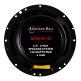 American Bass SQ 6.5 Full Range Speakers (Pair)