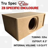 TRU SPEC Elite Sundown Z8 Single 8" Subwoofer Enclosure