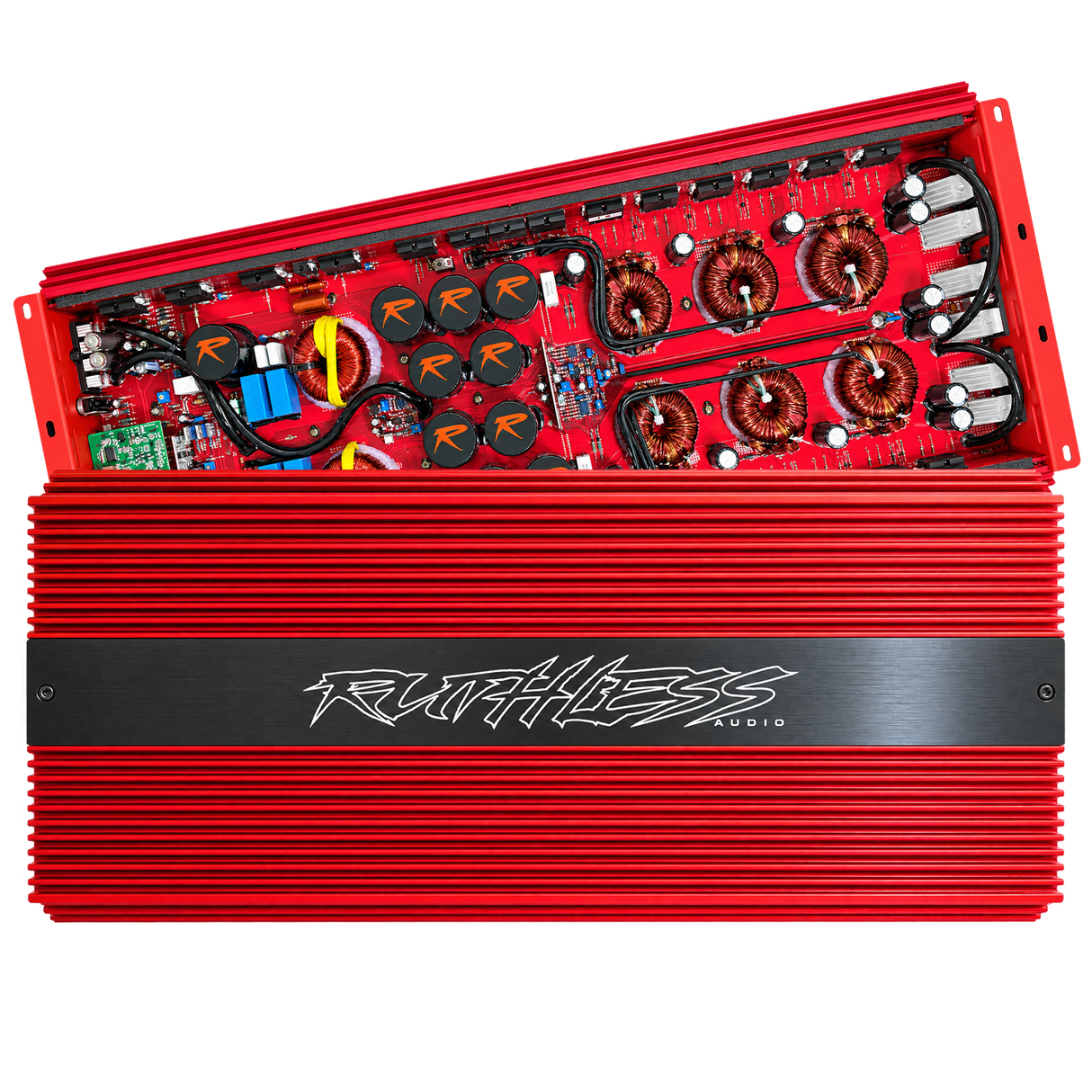 Ruthless Audio Ruthless Audio 7500.1 Red 7,500 Watt Monoblock Amplifier - Car Audio